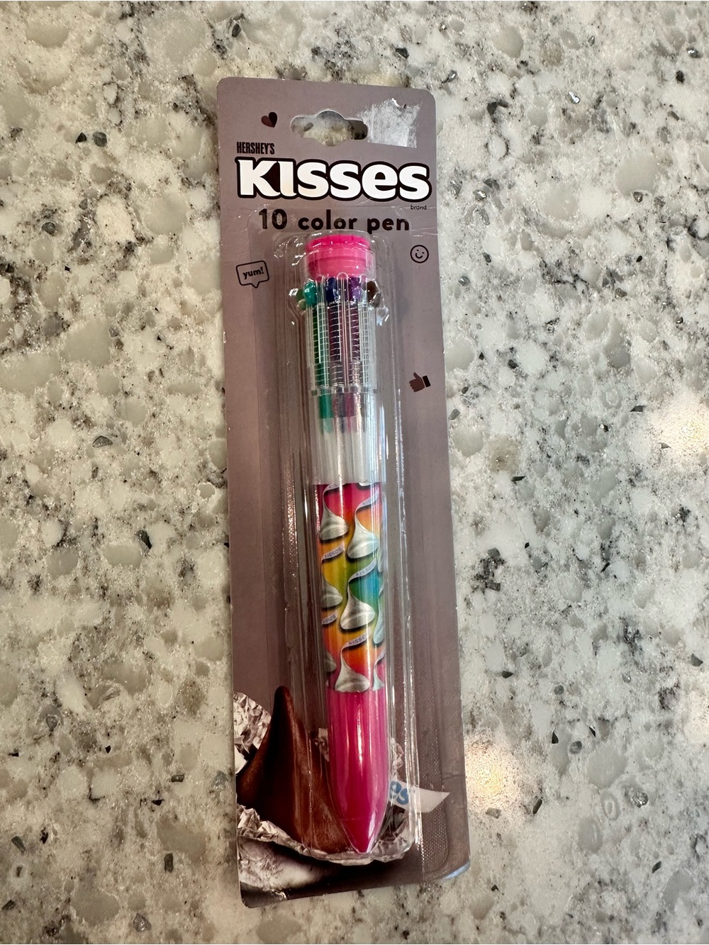 Hershey Kisses Ink Pen 10 color changing in one!